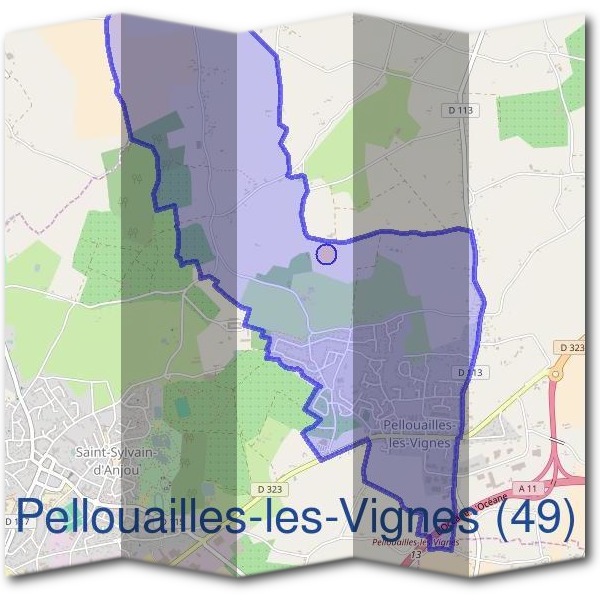 Mairie de Pellouailles-les-Vignes (49)