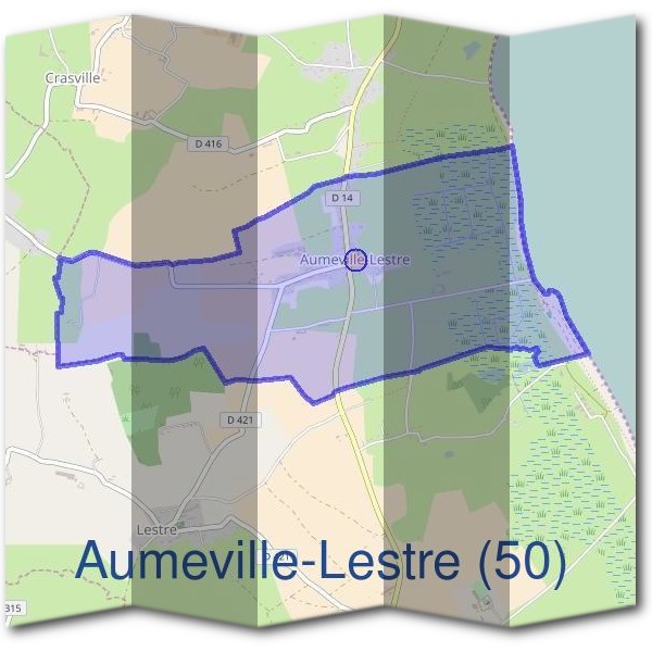 Mairie d'Aumeville-Lestre (50)