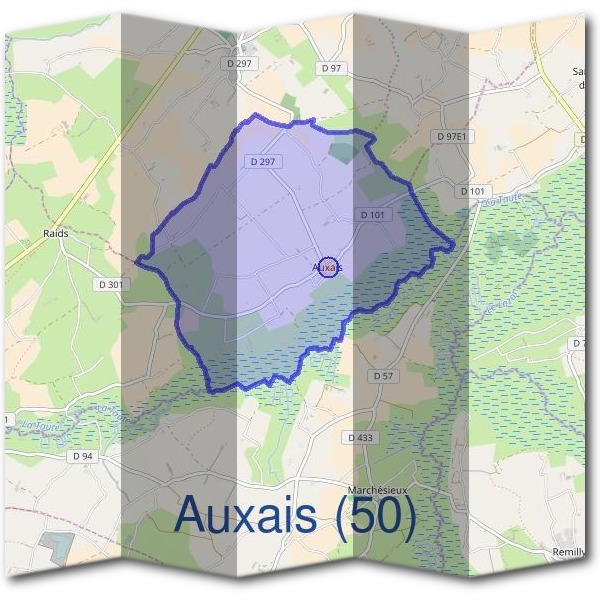 Mairie d'Auxais (50)