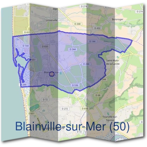 Mairie de Blainville-sur-Mer (50)