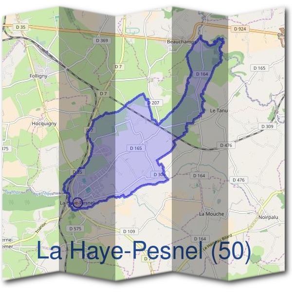 Mairie de La Haye-Pesnel (50)