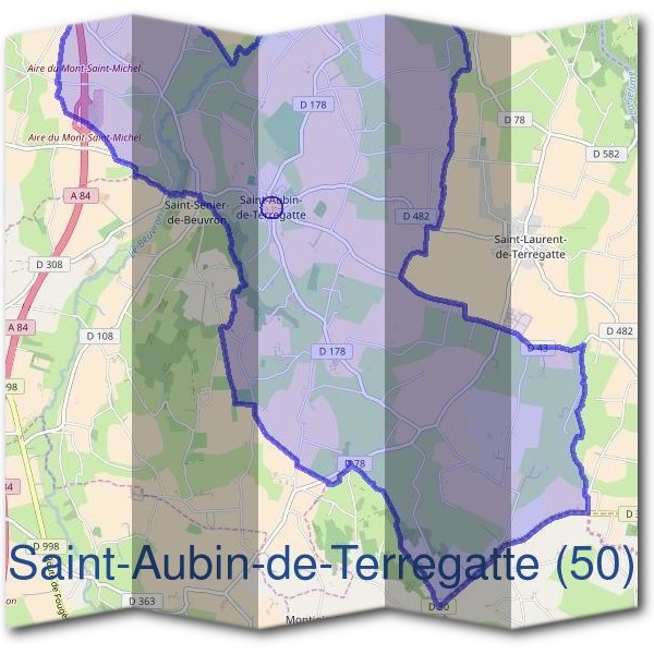 Mairie de Saint-Aubin-de-Terregatte (50)