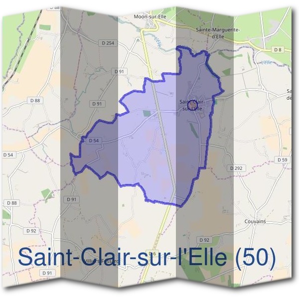 Mairie de Saint-Clair-sur-l'Elle (50)