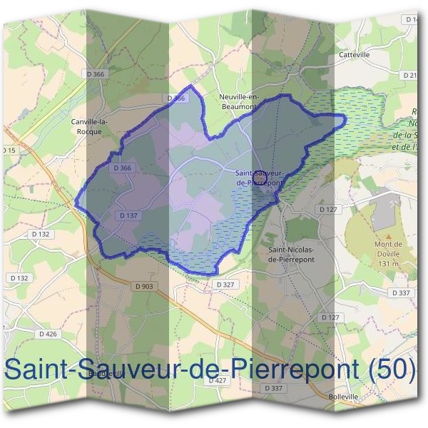 Mairie de Saint-Sauveur-de-Pierrepont (50)