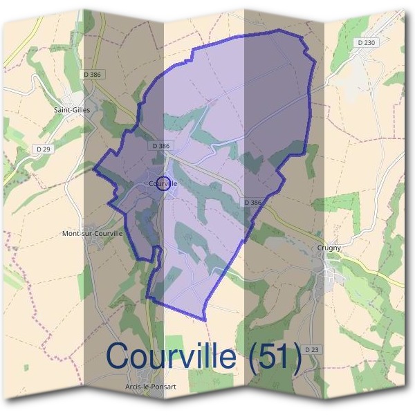 Mairie de Courville (51)
