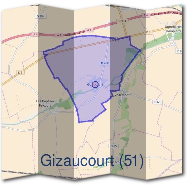 Mairie de Gizaucourt (51)