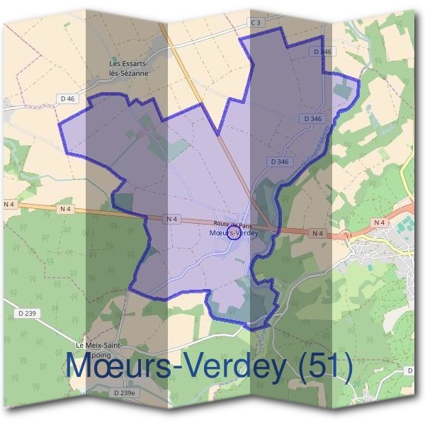 Mairie de Mœurs-Verdey (51)