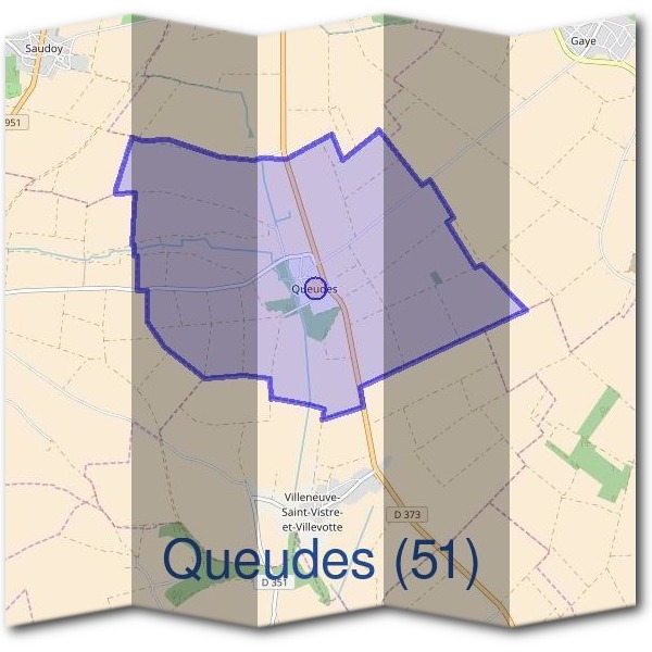 Mairie de Queudes (51)