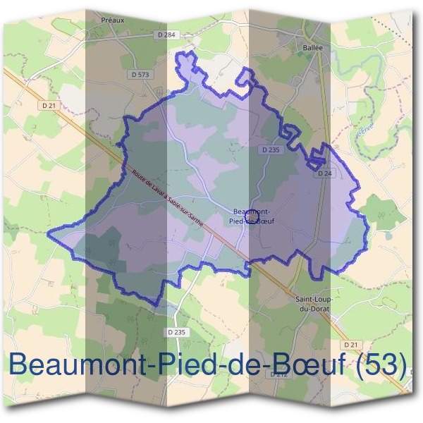 Mairie de Beaumont-Pied-de-Bœuf (53)