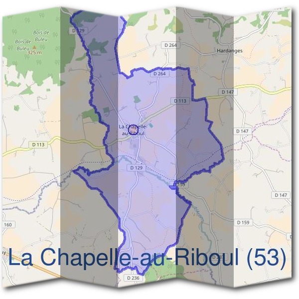 Mairie de La Chapelle-au-Riboul (53)