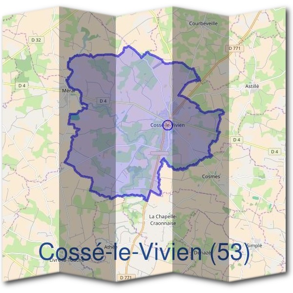 Mairie de Cossé-le-Vivien (53)