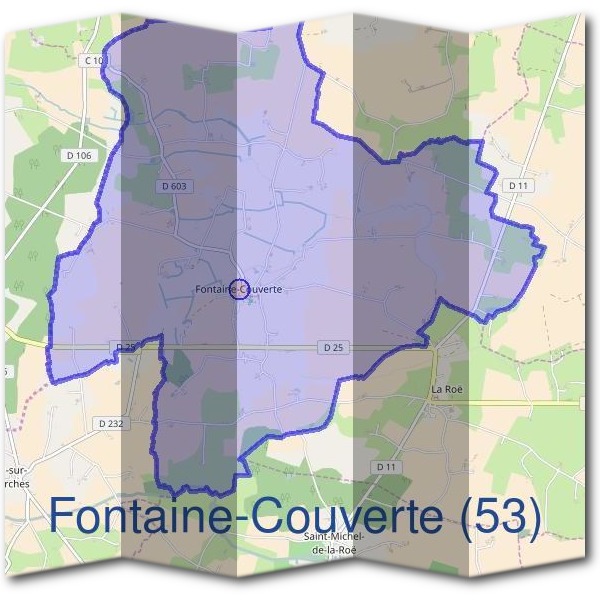 Mairie de Fontaine-Couverte (53)