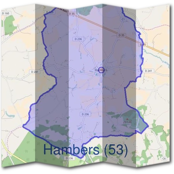 Mairie d'Hambers (53)