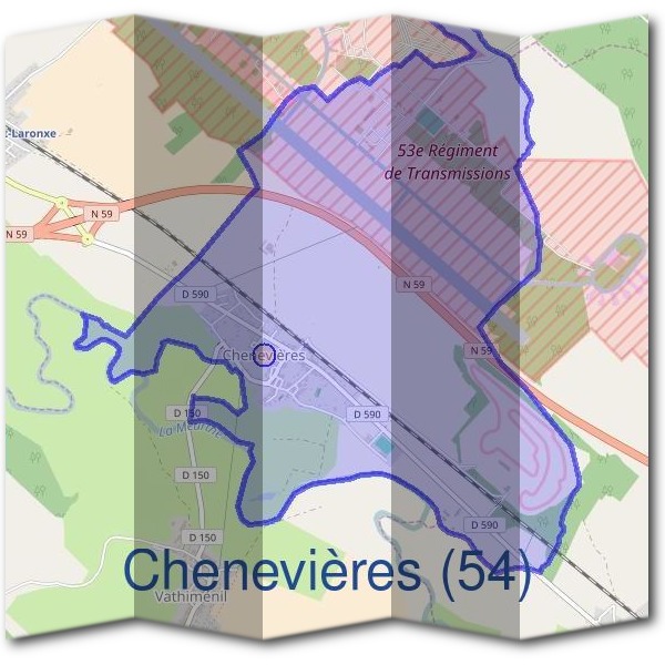 Mairie de Chenevières (54)