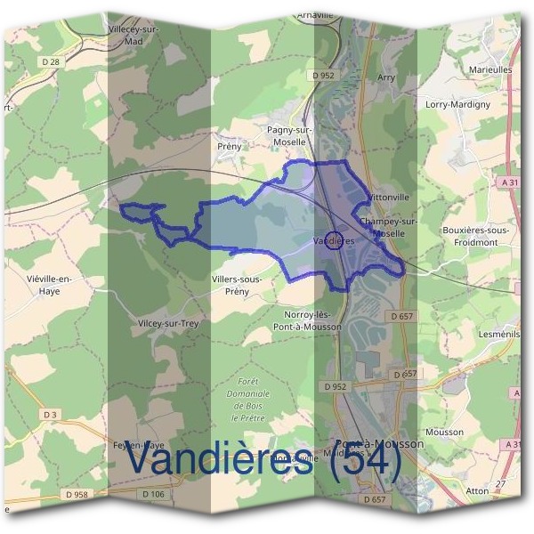 Mairie de Vandières (54)