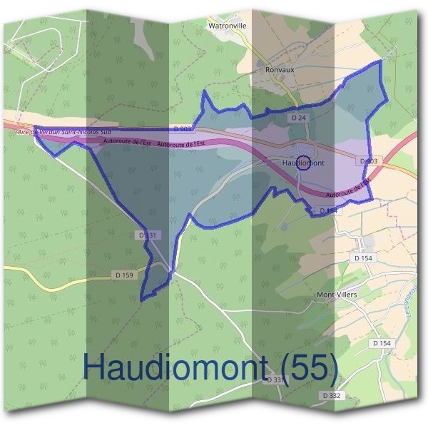 Mairie d'Haudiomont (55)