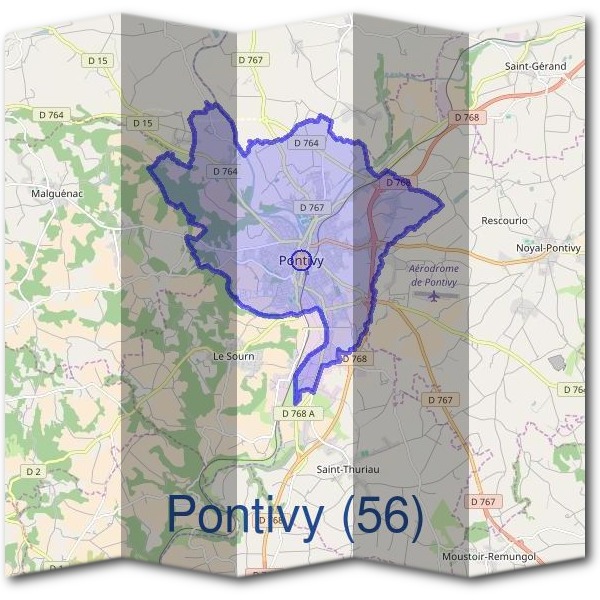 Mairie de Pontivy (56)