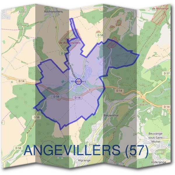 Mairie d'ANGEVILLERS (57)
