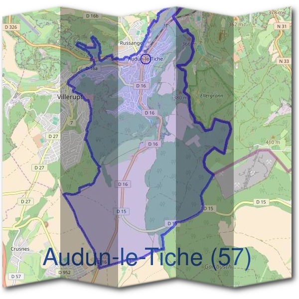Mairie d'Audun-le-Tiche (57)