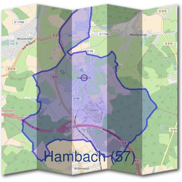 Mairie d'Hambach (57)
