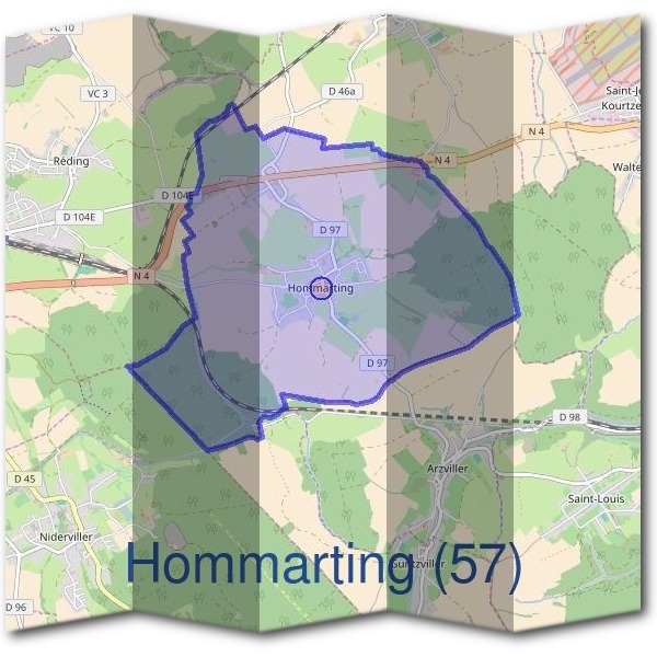Mairie d'Hommarting (57)