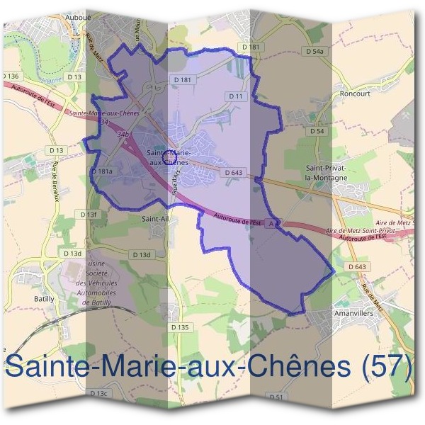 Mairie de Sainte-Marie-aux-Chênes (57)
