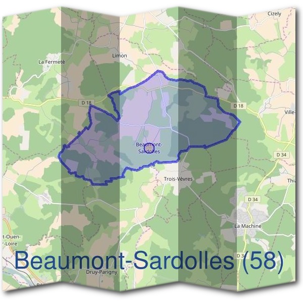 Mairie de Beaumont-Sardolles (58)
