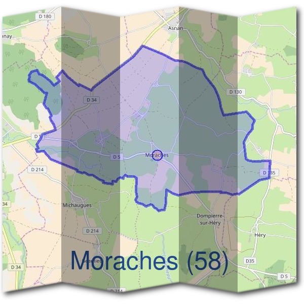 Mairie de Moraches (58)