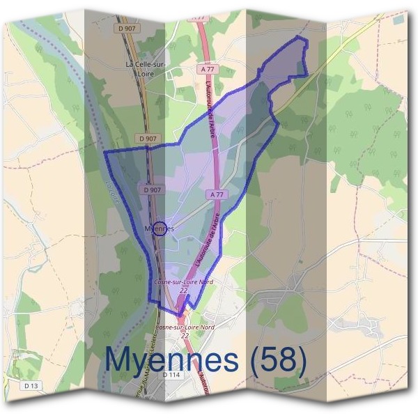 Mairie de Myennes (58)