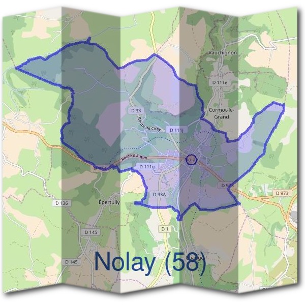 Mairie de Nolay (58)