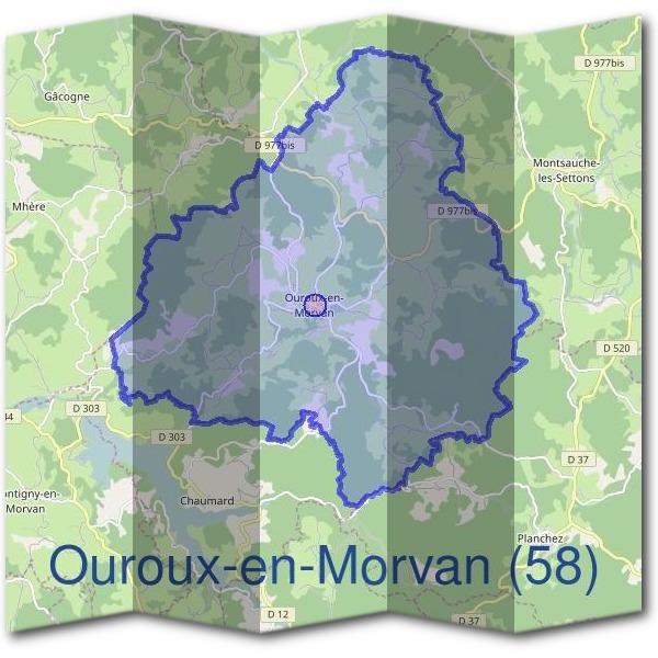 Mairie d'Ouroux-en-Morvan (58)