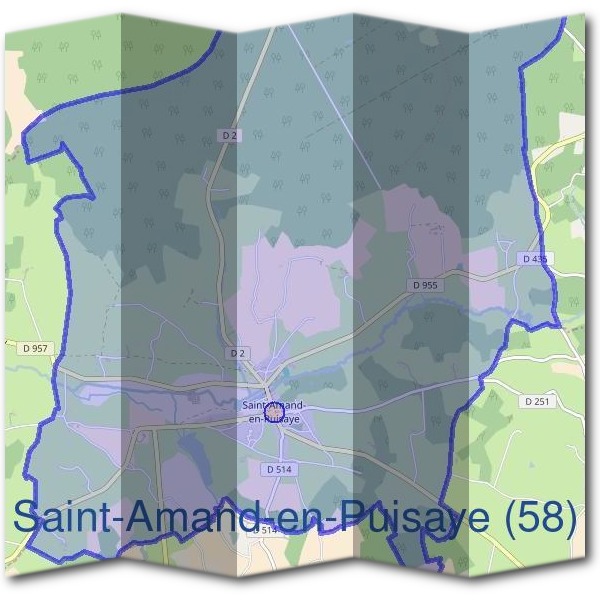 Mairie de Saint-Amand-en-Puisaye (58)