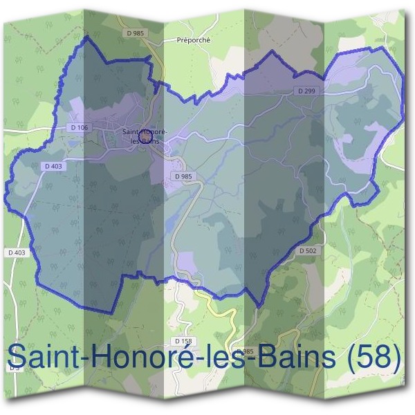 Mairie de Saint-Honoré-les-Bains (58)