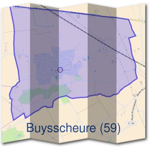 Mairie de Buysscheure (59)