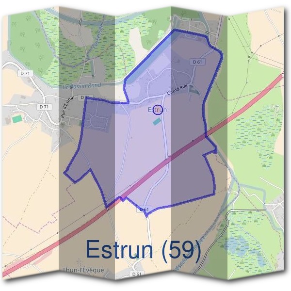 Mairie d'Estrun (59)