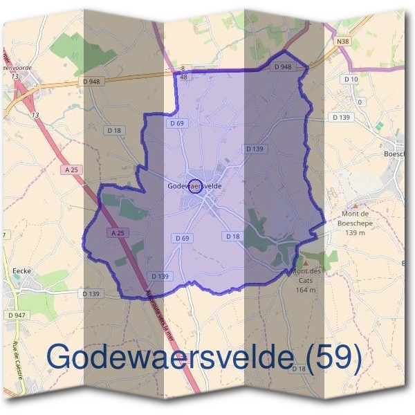 Mairie de Godewaersvelde (59)