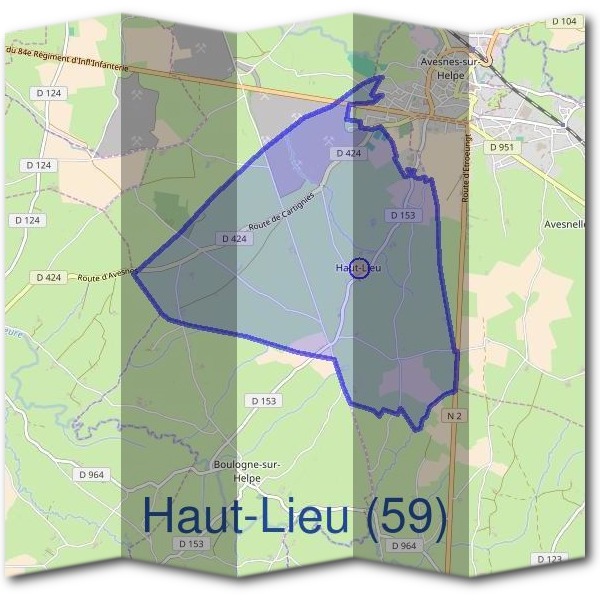 Mairie d'Haut-Lieu (59)