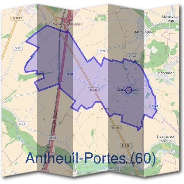 Mairie d'Antheuil-Portes (60)