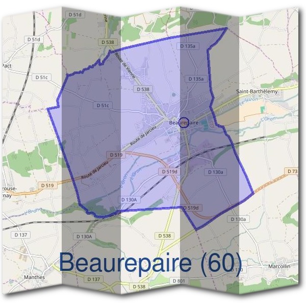 Mairie de Beaurepaire (60)