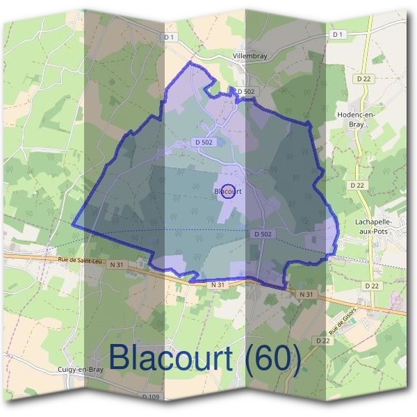 Mairie de Blacourt (60)
