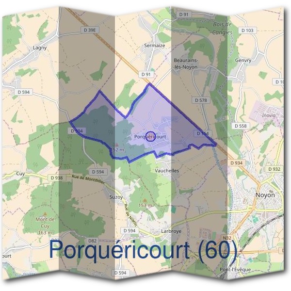 Mairie de Porquéricourt (60)