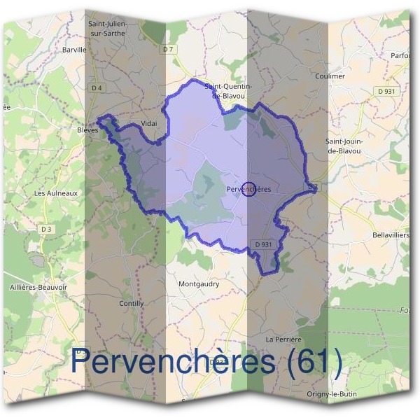 Mairie de Pervenchères (61)
