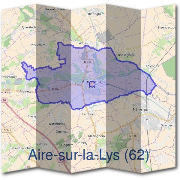 Mairie d'Aire-sur-la-Lys (62)