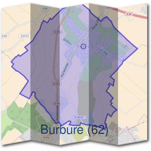Mairie de Burbure (62)