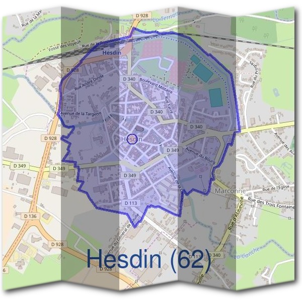 Mairie d'Hesdin (62)