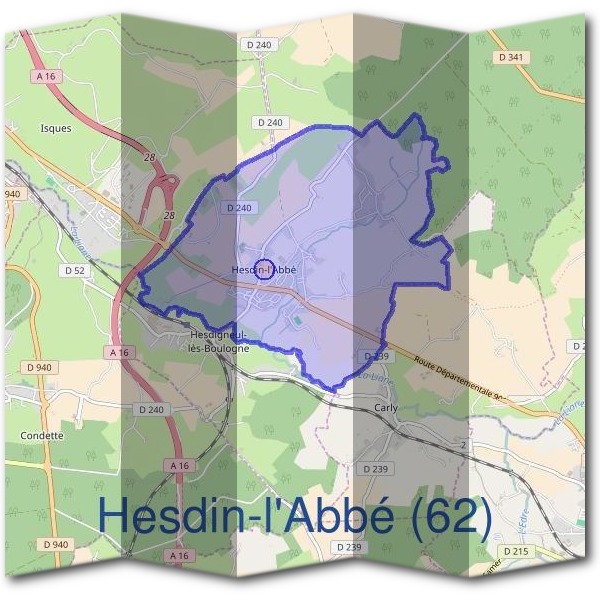 Mairie d'Hesdin-l'Abbé (62)