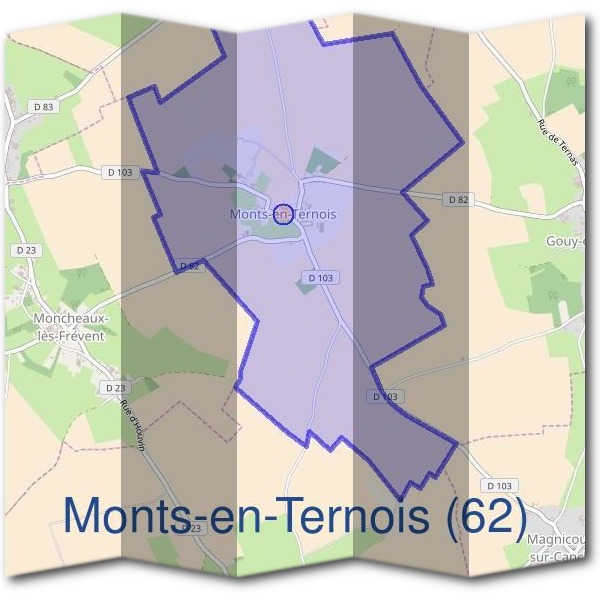 Mairie de Monts-en-Ternois (62)