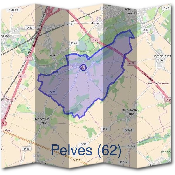 Mairie de Pelves (62)