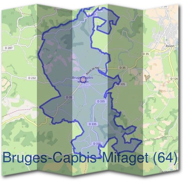 Mairie de Bruges-Capbis-Mifaget (64)