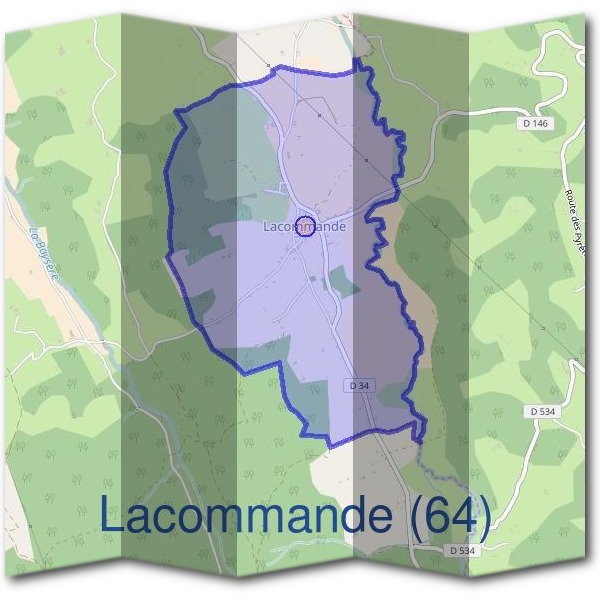 Mairie de Lacommande (64)